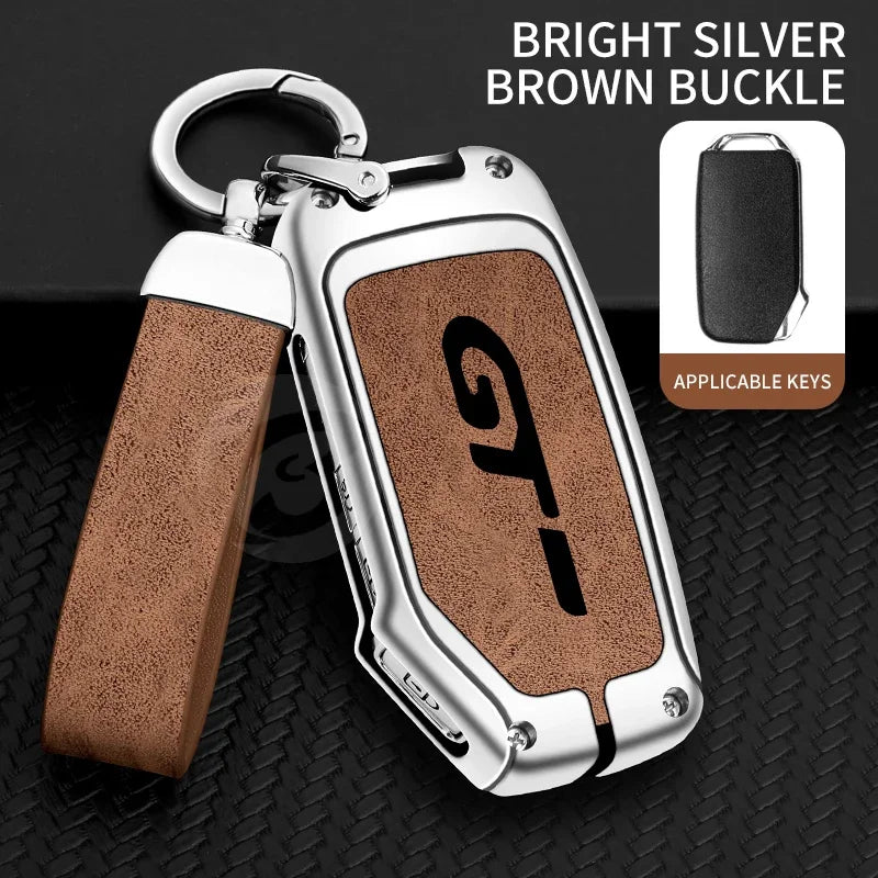 Key Case Cover Kia GT Pao Ace Kaiku K5 Standard Protector Silver