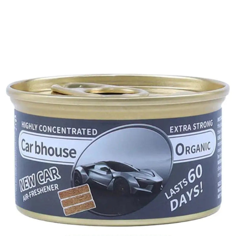 Car Aroma Can Air Freshener Long-Lasting Solid Perfume with Adjustable Scent Contr