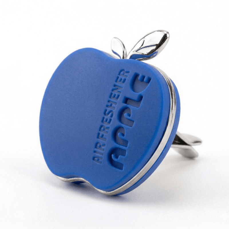 Car Air Freshener Apple Vent Clip 5 Colour Options Set