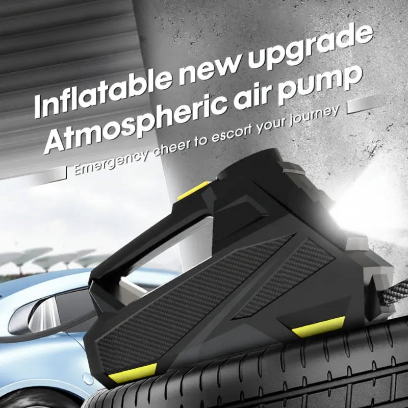 12V Air Compressor Included Nozzles Storage Bag