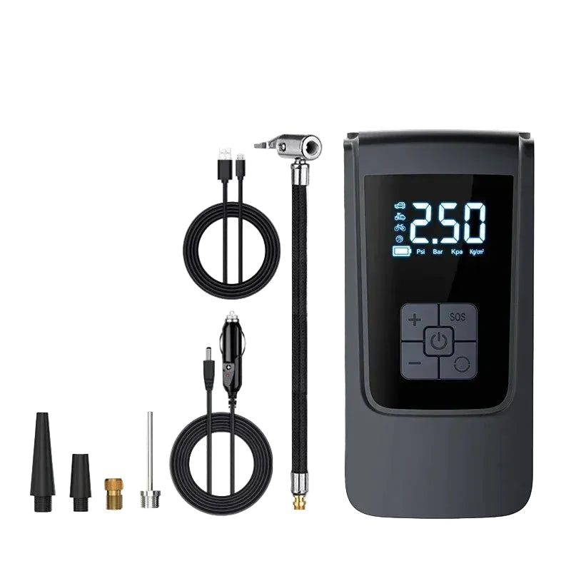 Portable Air Compressor Type C and Car Charging