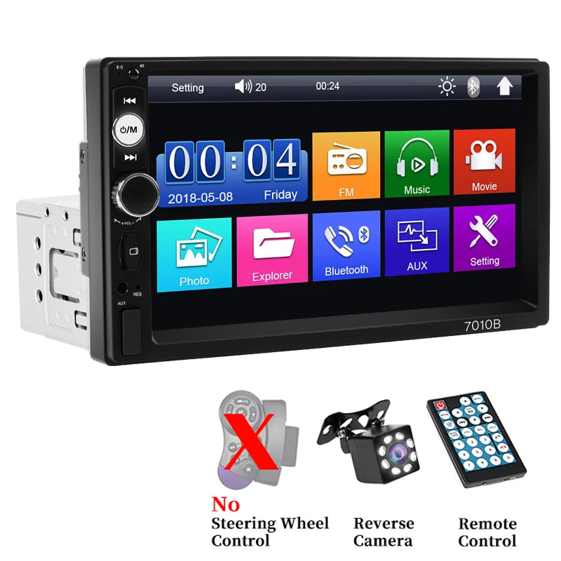 Car MP5 player with remote control