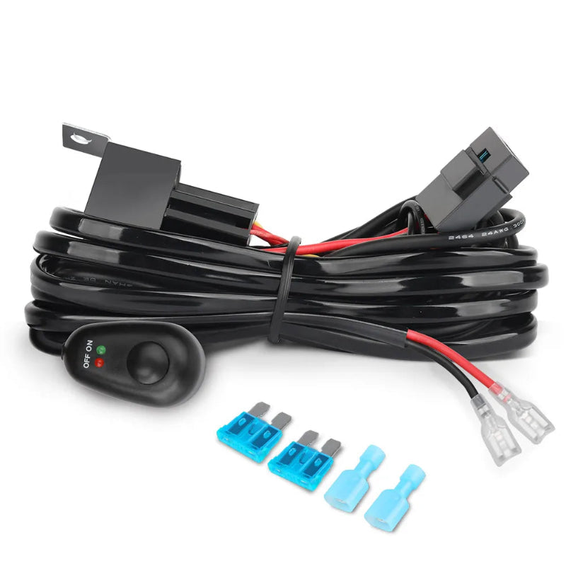 ATV UTV LED light bar wiring harness