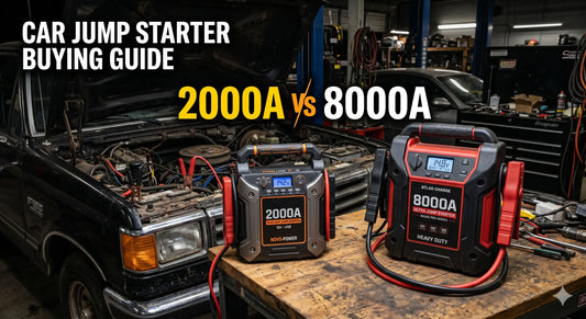 Car Jump Starter Buying Guide 2000 A Vs 8000 A