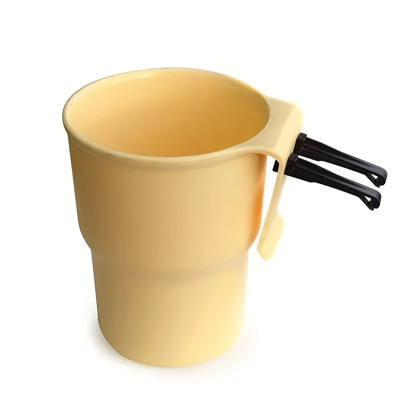 Car Air Vent Cup Holder Yellow Colour Option Display