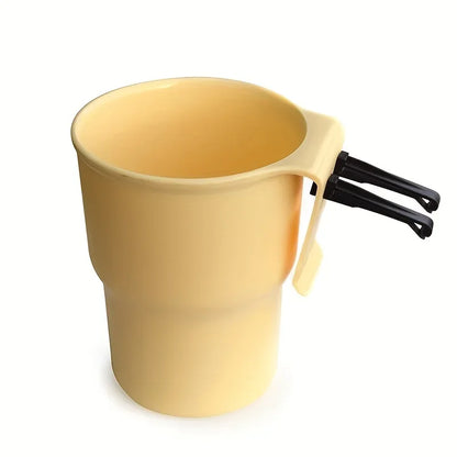 Car Air Vent Cup Holder Yellow Colour Option Display