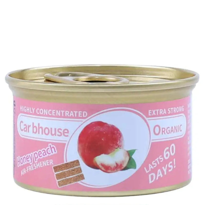 Car Aroma Can Air Freshener Long-Lasting Solid Perfume with Adjustable Scent Contr