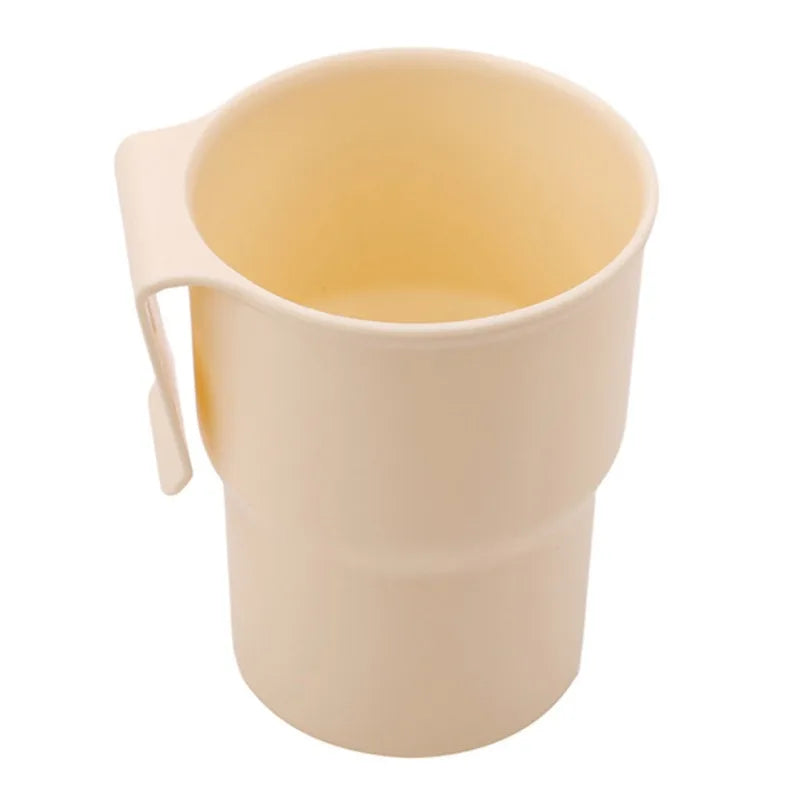 Car Air Vent Cup Holder Beige Colour Dimensions Side View