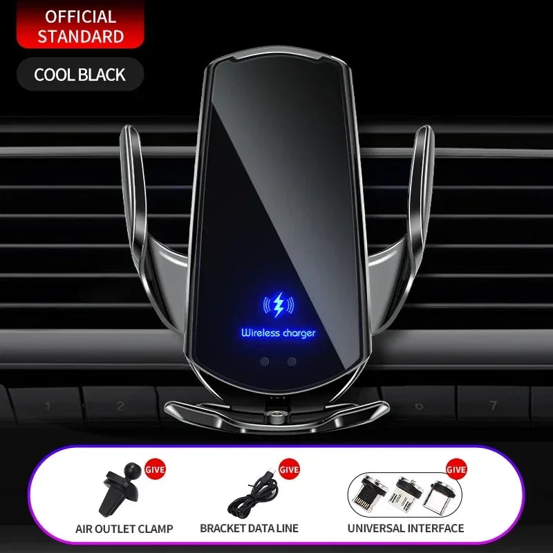 Wireless Car Charger Holder GPS Navigation View