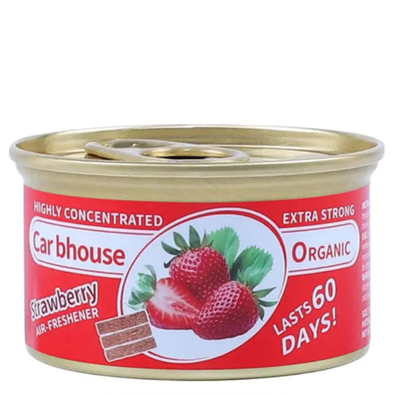 Car Aroma Can Air Freshener Long-Lasting Solid Perfume with Adjustable Scent Contr