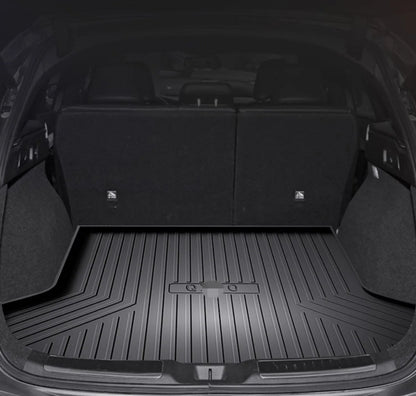 Infiniti QX50 Boot Mat TPE Non Slip Raised Edges Side View
