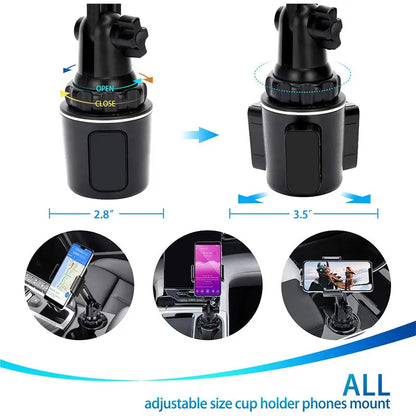 Cup Holder Phone Stand Flexible Arm Car