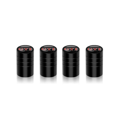 Valve Caps Tire Premium for VW 4pcs (Aluminum Alloy, Logo)