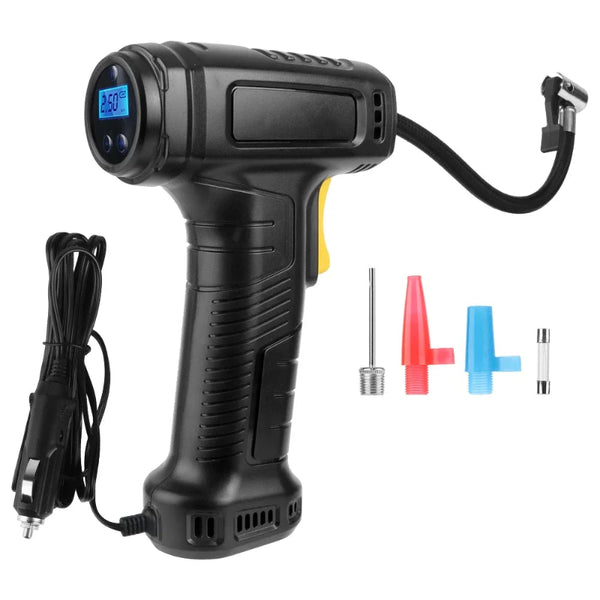120W Portable Air Compressor with Wireless & Wired Tire Inflator Pump