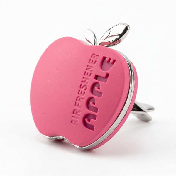 Car Air Freshener Apple Vent Clip, Solid Scent Decorative