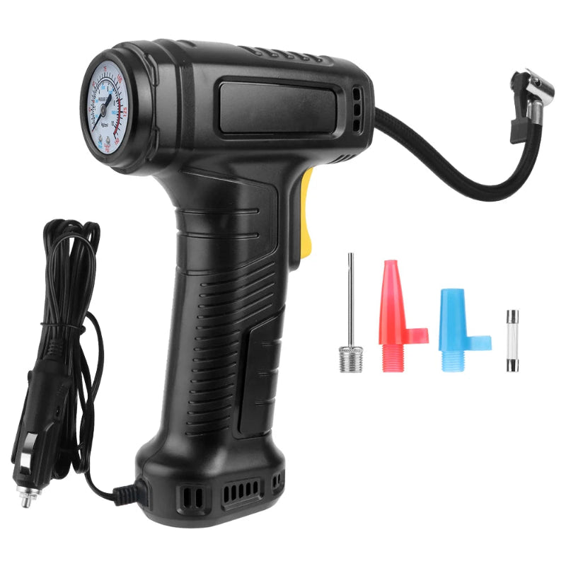 120W Portable Air Compressor with Wireless & Wired Tire Inflator Pump