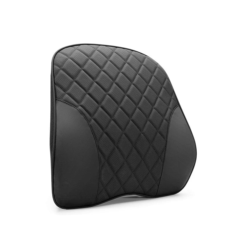Memory Foam Car Headrest Lumbar Support Cushion – Lifestyle View
