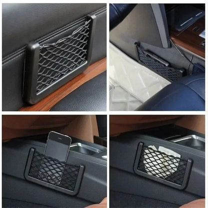 Car Side Storage Net Holds Small Items