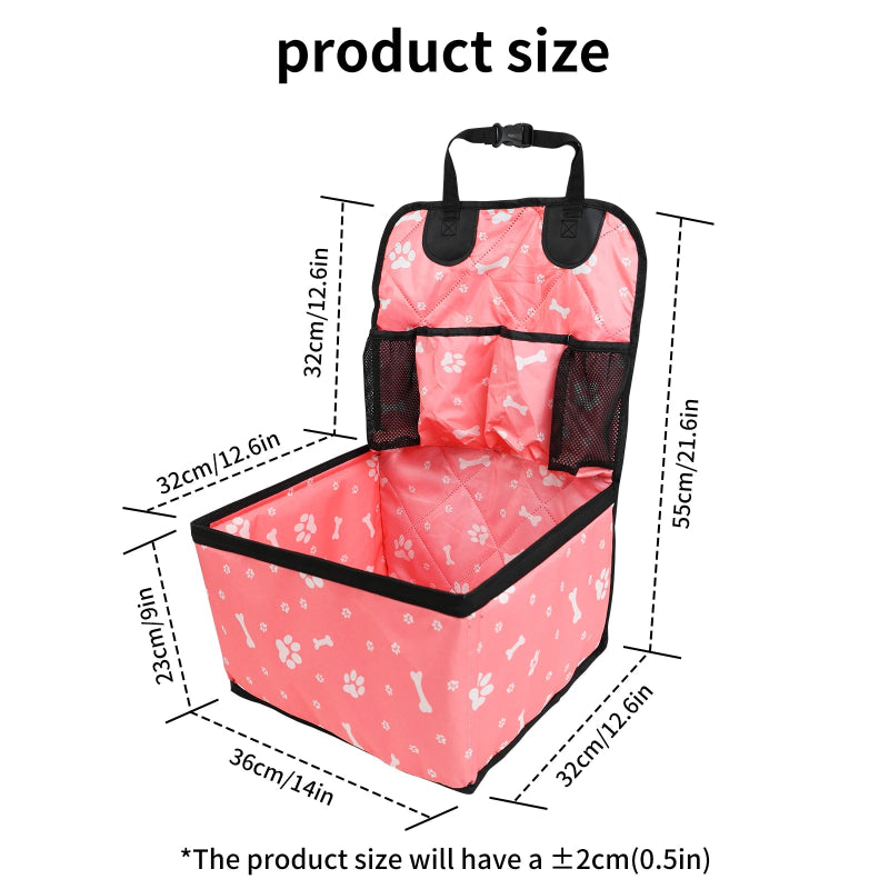 Non Slip Dog Car Seat Small Medium Dogs