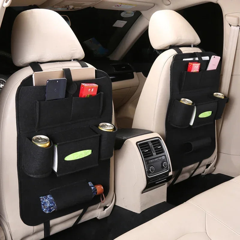 Felt Seat Organizer Multiple Compartments