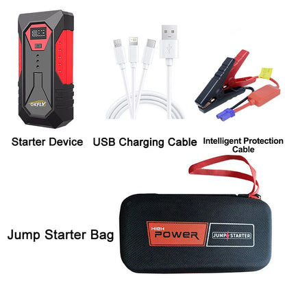 Jump Starter 12V 3000A Glovebox Size Compact Design