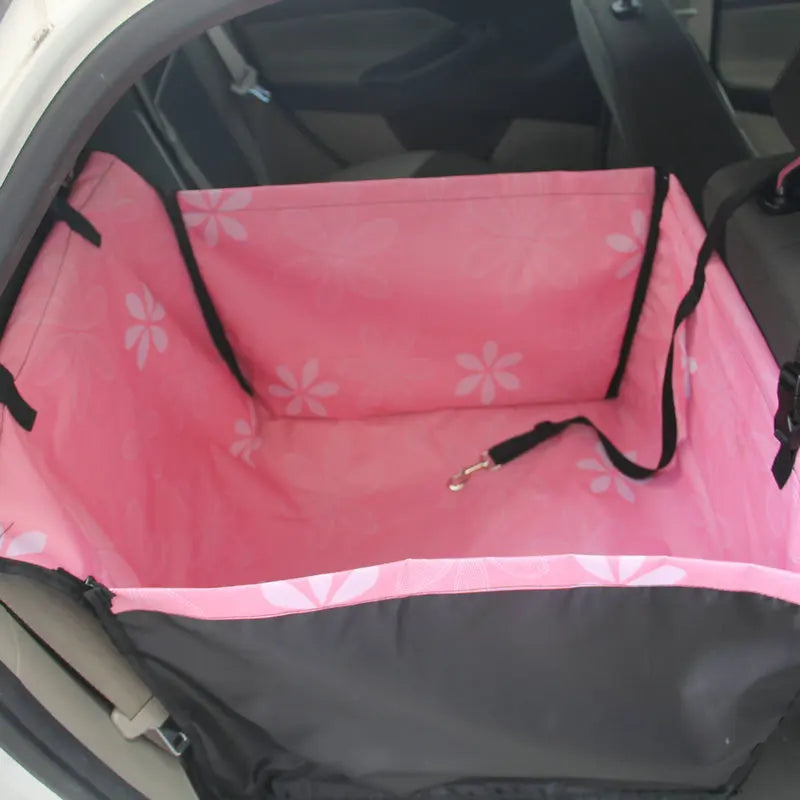Waterproof Pet Car Seat Hammock Oxford Rear Seat Cover