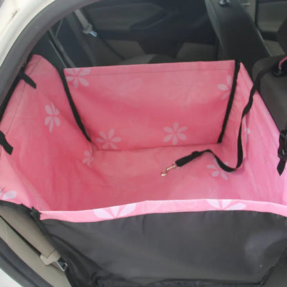 Waterproof Pet Car Seat Hammock Oxford Rear Seat Cover