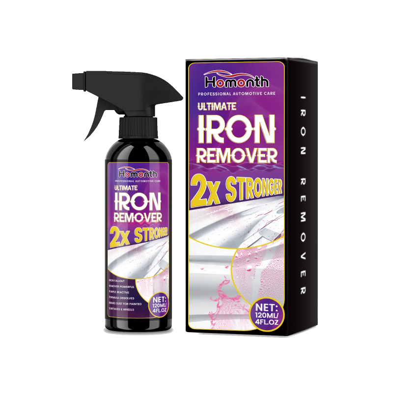 Rust Remover Spray 120ml, Iron Clean Metal Restoration for Wheels & Tools (Fast-Drying)