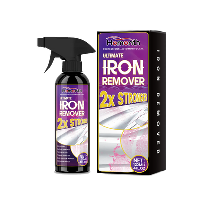 Rust Remover Spray 120ml, Iron Clean Metal Restoration for Wheels & Tools (Fast-Drying)