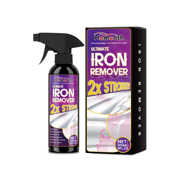 Rust Remover Spray 120ml, Iron Clean Metal Restoration for Wheels & Tools (Fast-Drying)
