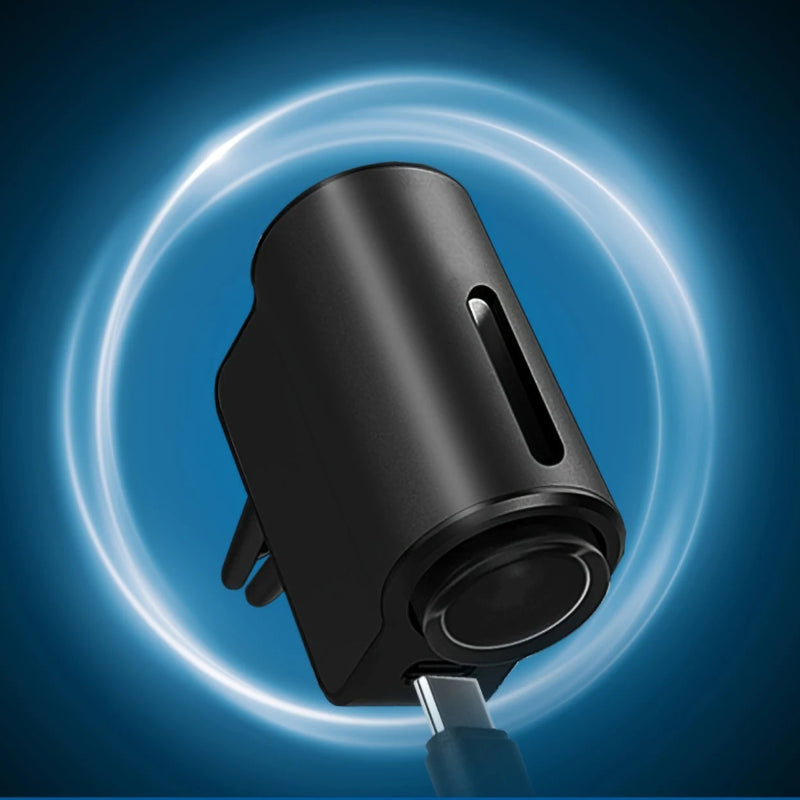 Smart Car Air Diffuser Rechargeable Long Battery Life Front