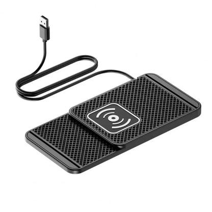 Wireless Car Charging Pad 30cm Type C Compact Size
