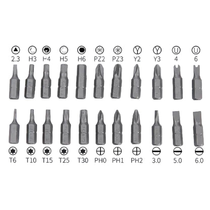 38-in-1 Socket Wrench Ratchet Screwdriver Set Portable Tool Kit