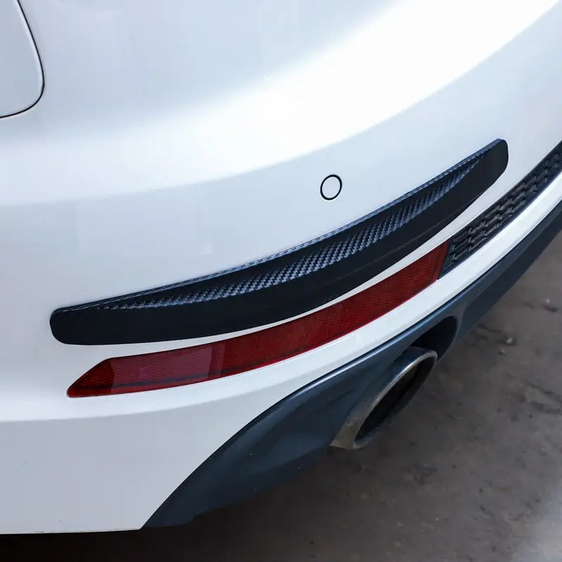 Anti Scratch Bumper Corner Strips Car Exterior Protection Red