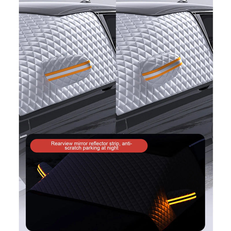 Car Front Windshield Cover – Waterproof Sun, Snow & Frost Protection
