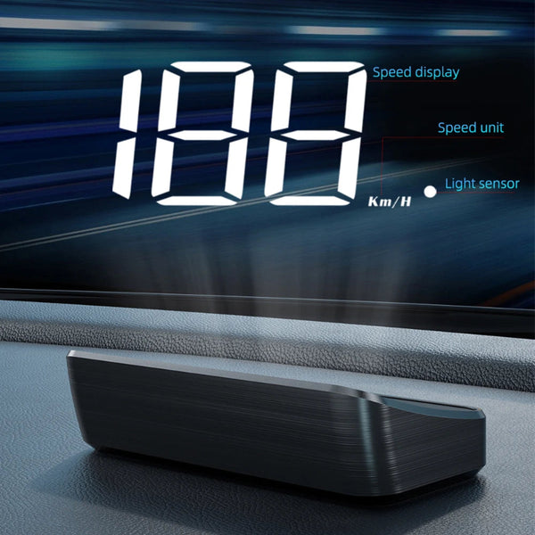 Car Head Up Display HUD Speedometer KM/H Windshield Projector