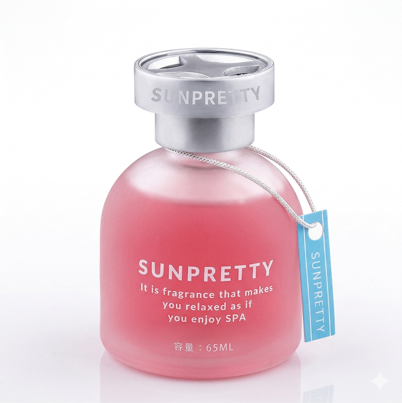 Car Perfume Glass Bottle 65ml Ocean Fragrance Decorative