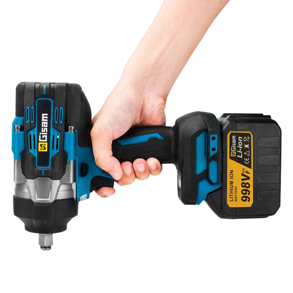 Impact Wrench Gisam with Makita 18V Battery Compatible