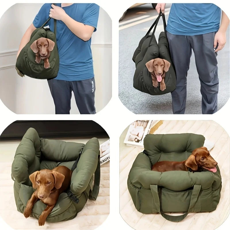 Washable Dog Travel Bed Lightweight Portable