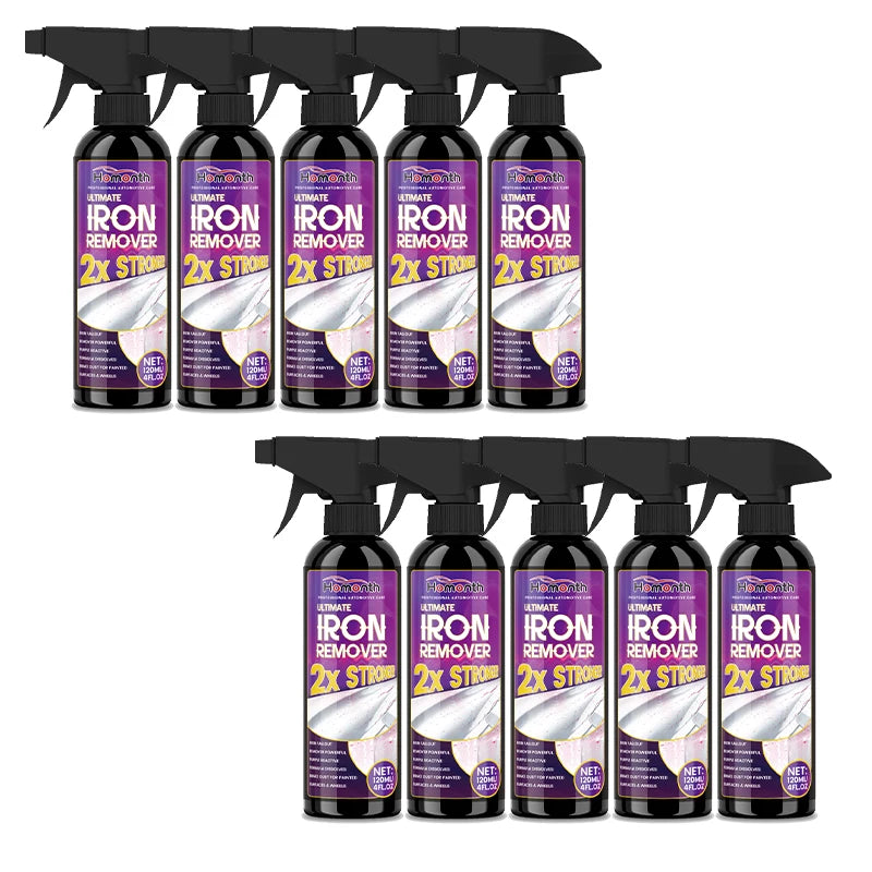 Rust Remover Spray 120ml, Iron Clean Metal Restoration for Wheels & Tools (Fast-Drying)