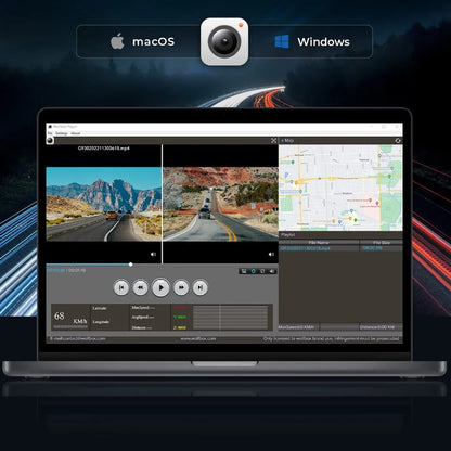 WOLFBOX G930 Dash Cam WiFi GPS Night Vision Installation