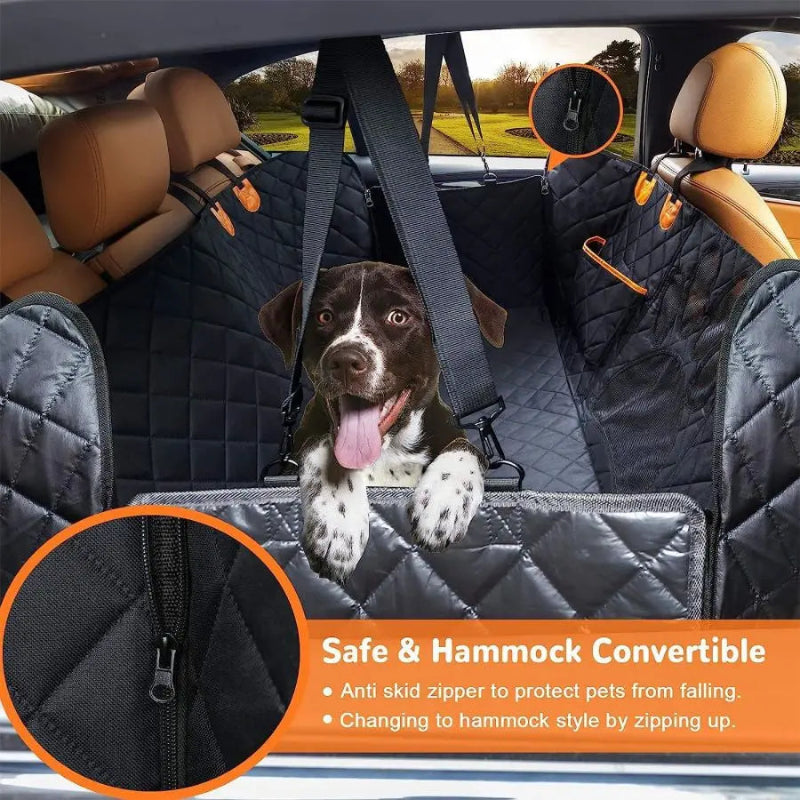 Pet Car Seat Cover Headrest Straps Universal Fit