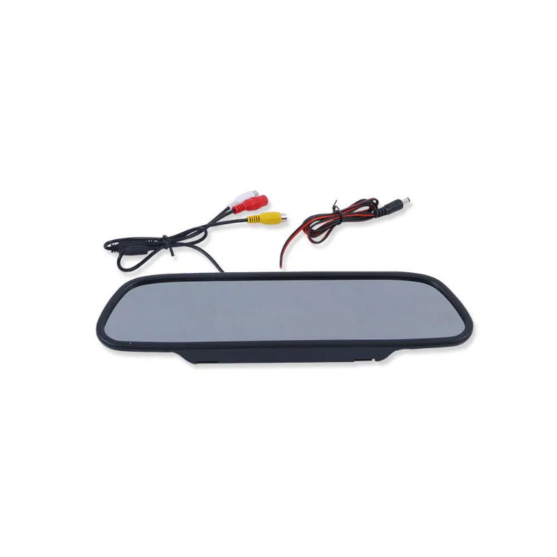 5 Inch Mirror Monitor Showing Reverse Camera Feed