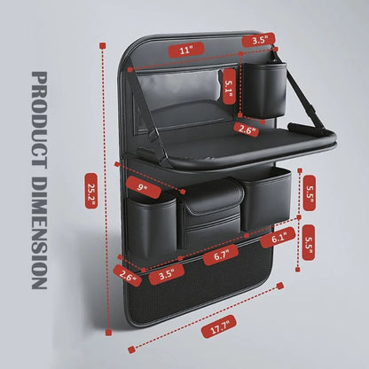 Seat Back Organizer Headrest Mount Tool Free