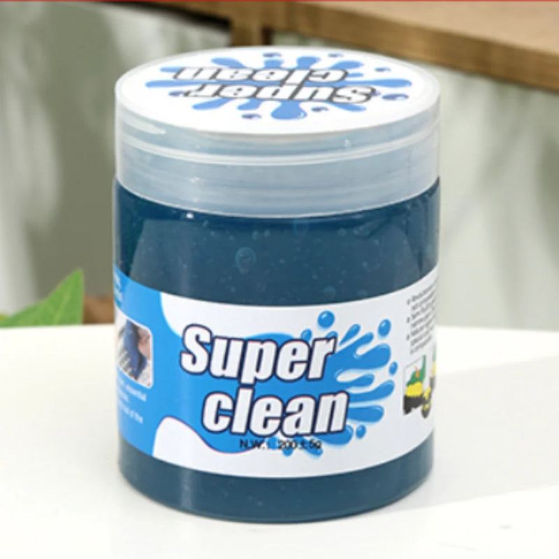 Reusable Dust Remover Cleaning Gel Car Console Vents Blue