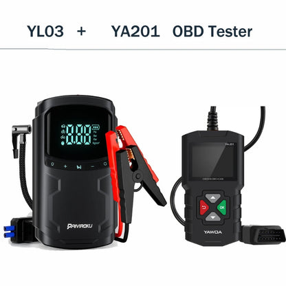 Jump Starter LED SOS and Strobe Emergency Light Mode