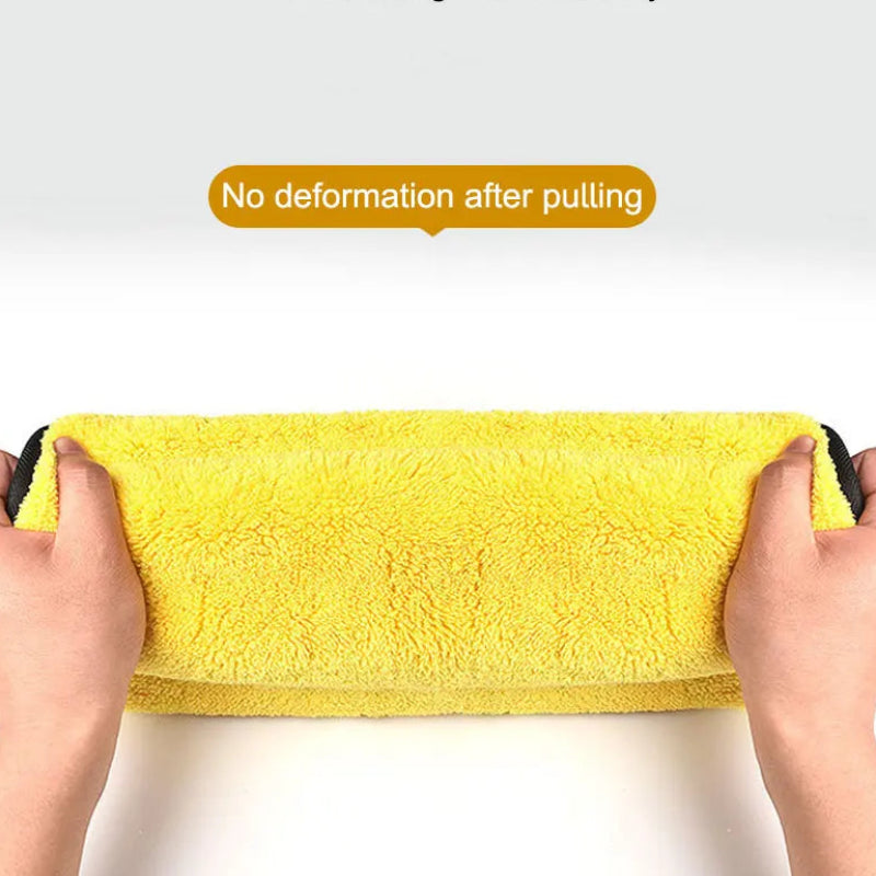 Microfiber Car Drying Towel 100x50cm Size No Shedding