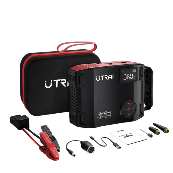 UTRAI JS-5 2000A Jump Starter Air Compressor 150PSI 16000mAh