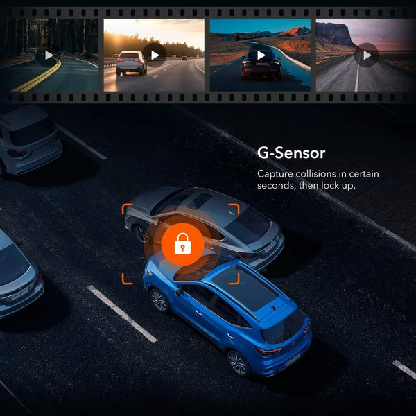 Mirror Dash Cam WiFi GPS 10in WOLFBOX G930 4K
