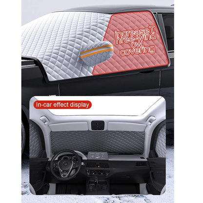 Car Front Windshield Cover – Waterproof Sun, Snow & Frost Protection